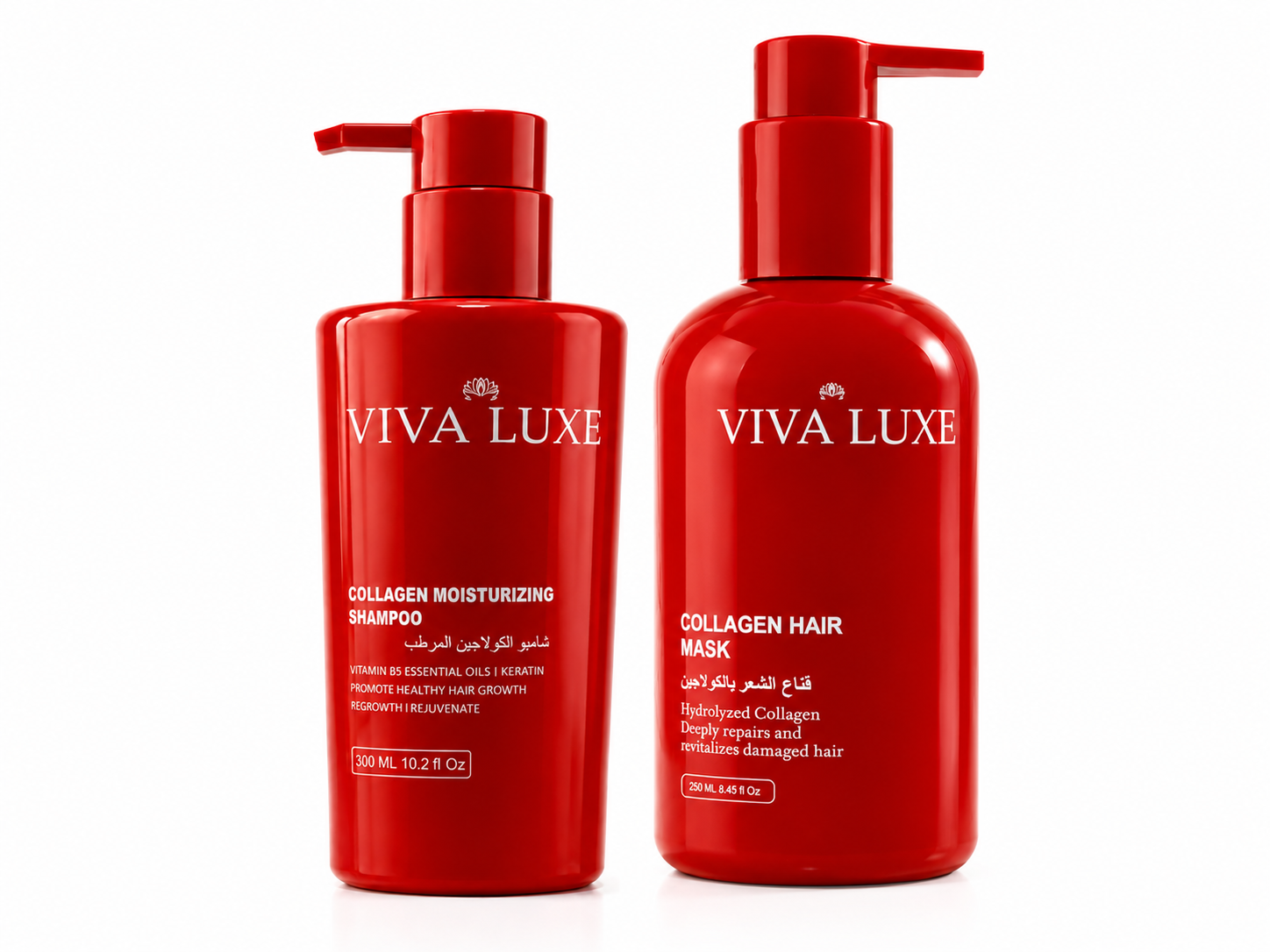 shampoing et masque collagène